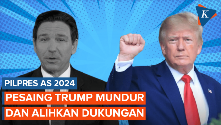 Mengejutkan, Pesaing Trump di Pilpres AS Mundur dari Pencalonan