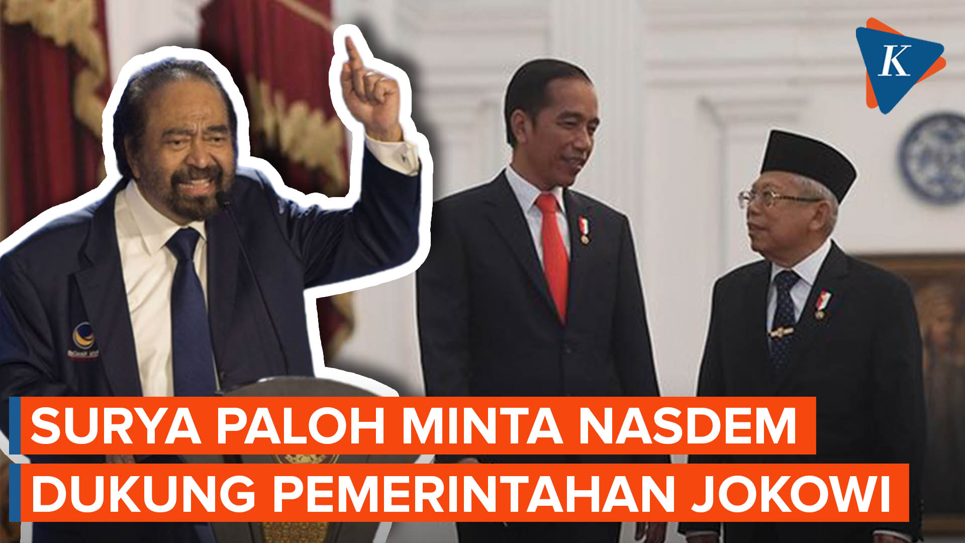 Surya Paloh Minta Kader Nasdem Dukung Pemerintahan Jokowi-Ma’ruf Amin hingga Akhir