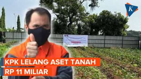KPK Raup Rp20 M dari Lelang Aset, Tanah di Sentul Jadi yang Termahal