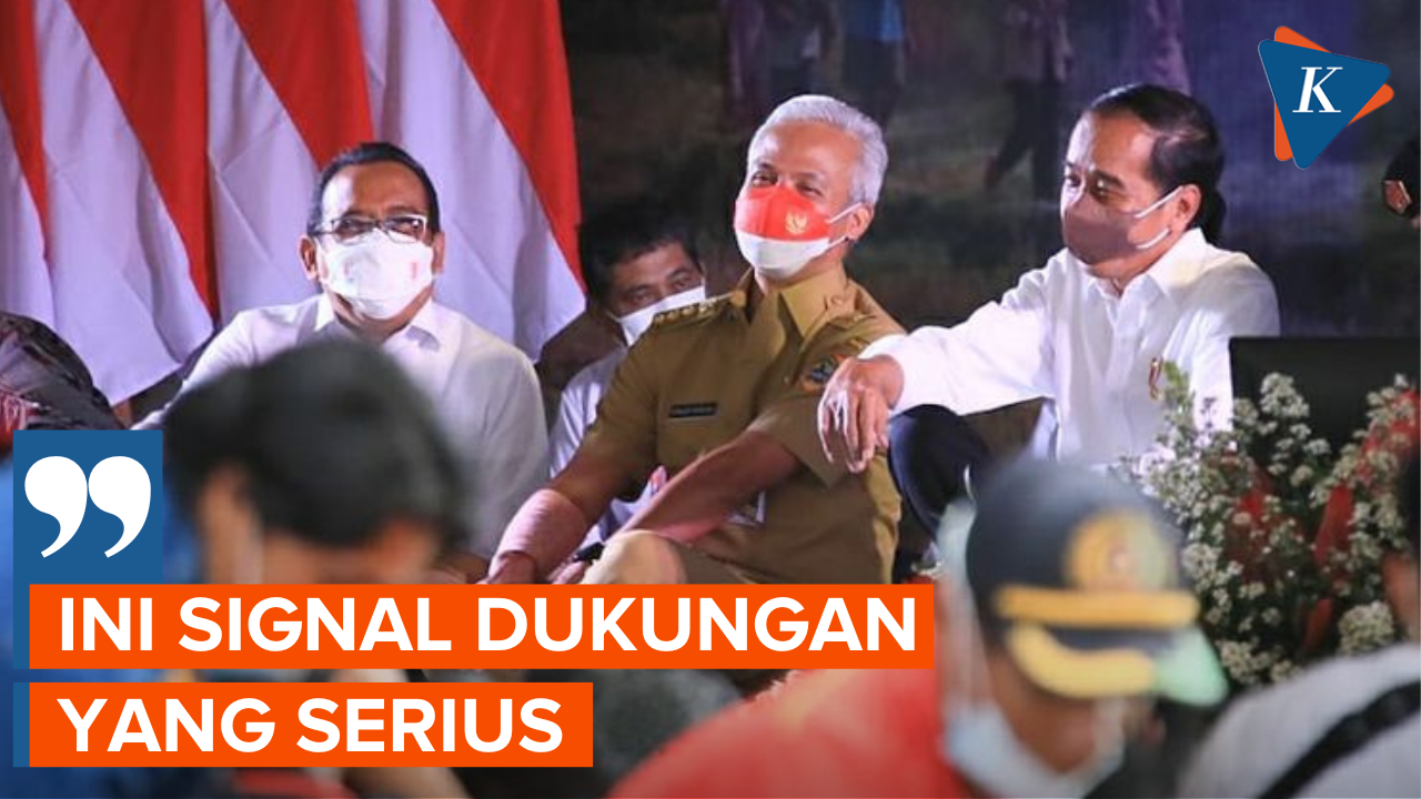 Kode Jokowi Pemimpin Berambut Putih Dinilai Simbol Serius Dukung Ganjar