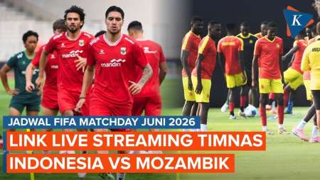 Jadwal Live Streaming Timnas Indonesia Vs Mozambik Malam Ini, Kick-off 20.00 WIB