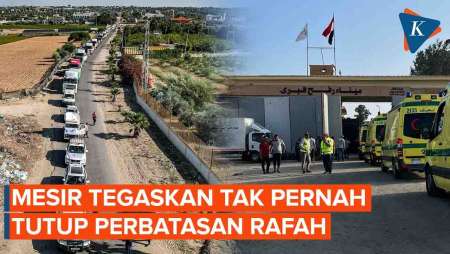 Mesir Tegaskan Tak Pernah Tutup Gerbang Rafah