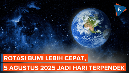 Rotasi Bumi Lebih Cepat pada 5 Agustus Bikin Hari Lebih Pendek, Kapan Saja Terjadi?