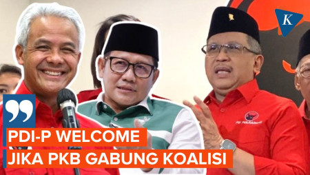 PDI-P Bakal Sambut PKB jika Ingin Gabung Koalisi Usung Ganjar