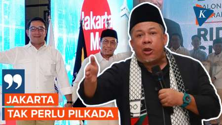 Fahri Hamzah Sebut Jakarta Tak Perlu Pilkada: Harusnya Aklamasi Pilih RK-Suswono