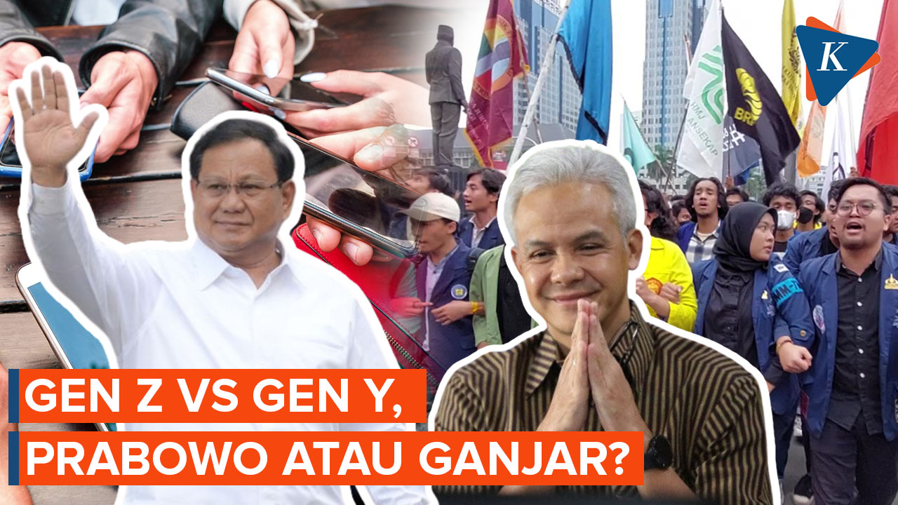 Gen Z dan Gen Y, Lebih Pilih Prabowo Atau Ganjar Pranowo?
