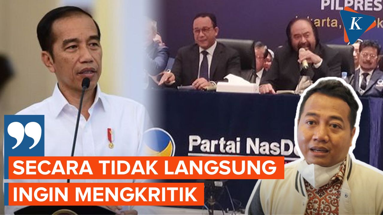 Jokowi Tak Mau Komentari Anies Capres, Pengamat: Bentuk Kritik kepada Nasdem