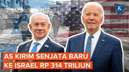 Muka Dua soal Konflik Gaza, AS Kirim Senjata Baru Lagi…