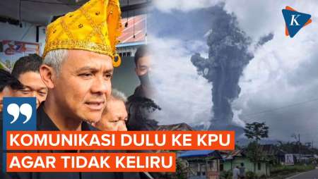 Soal Bantu Korban Erupsi Gunung Marapi, Ganjar Minta Relawan Koordinasi…