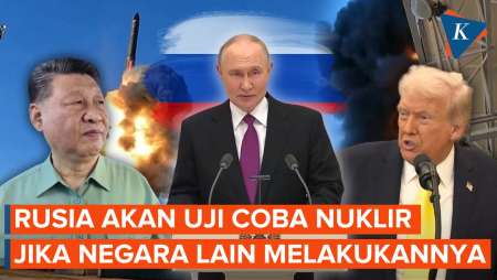 Rusia: Kami Akan Uji Senjata Nuklir Jika Negara Lain Melakukannya, Termasuk AS