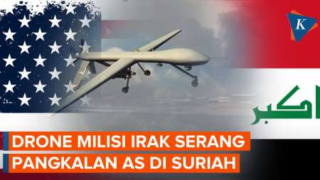 Pangkalan AS di Suriah Diserang Drone Milisi Irak