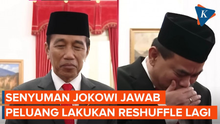 Dengar Jawaban Jokowi soal Reshuffle, Menkominfo Tertawa sampai Batuk