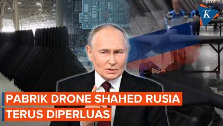 Rusia Perluas Pabrik Drone Shahed, Kerja Sama Militer Dengan Iran Makin Eksplisit