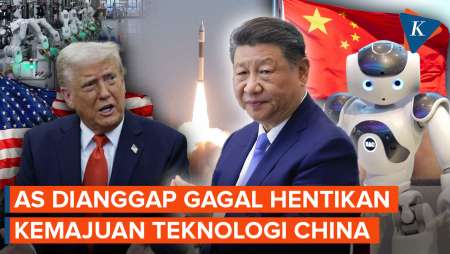AS Gagal Redam Kemajuan Teknologi China, Washington Diminta "Salaman"