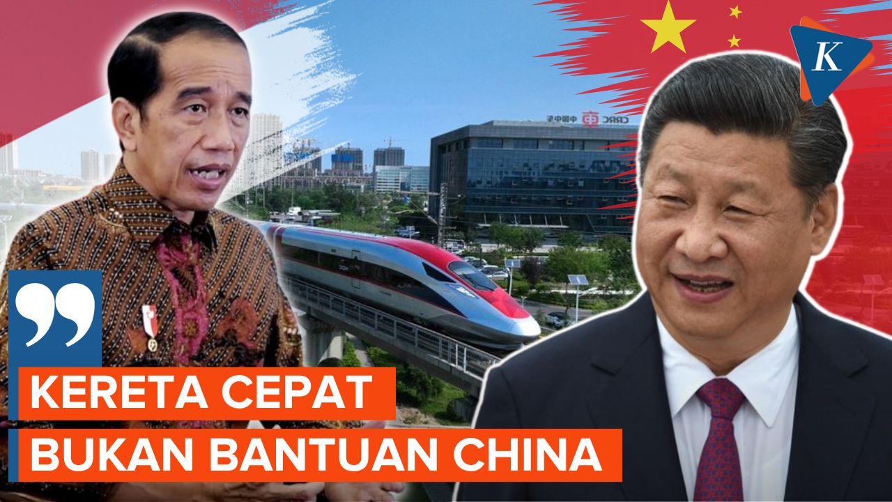 Jokowi: Kereta Cepat Jakarta-Bandung Bukan Bantuan China