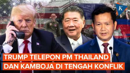 Trump Hubungi Thailand dan Kamboja, Beri Ultimatum jika Perang Tak Selesai