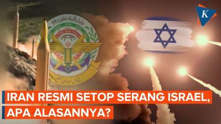 Iran Mendadak Umumkan Setop Serangan Ke Israel, Apa Alasannya?