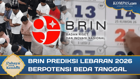BRIN: Lebaran 2026 Berpotensi Beda, Tanggal 20 Dan 21 Maret