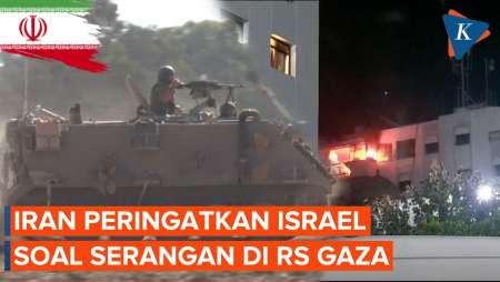 Iran Peringatkan Perluasan Perang Gaza Tidak Bisa Dihindari, Serangan Udara Telah Sasar RS