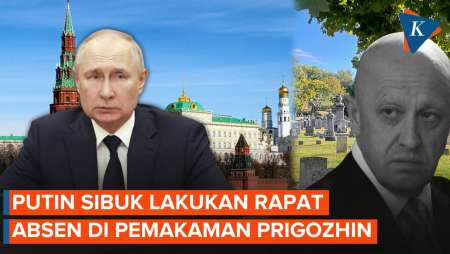 Putin Pilih Rapat ketimbang Hadiri Pemakaman Bos Wagner