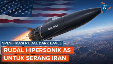 Jadi Opsi Serangan Ke Iran, Seberapa Kuat Rudal Hipersonik Dark Eagle?