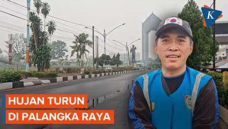 Situasi di Palangka Raya Usai Diguyur Hujan Hari Ini