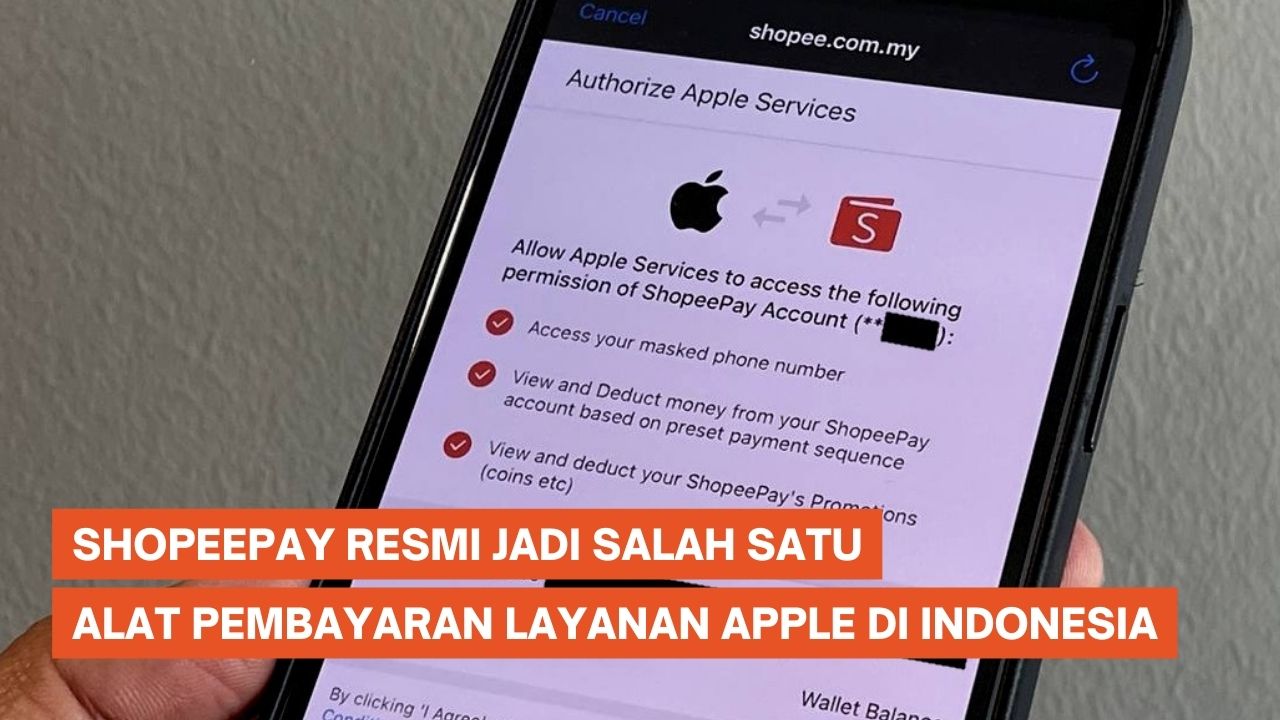 ShopeePay Jadi Alat Pembayaran Layanan Apple di Indonesia