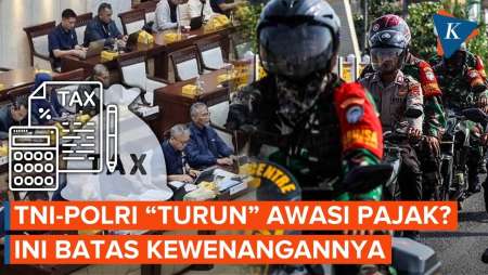 Kenapa TNI Dan Polri Ikut Awasi Wajib Pajak, Apakah DJP Tak Cukup?