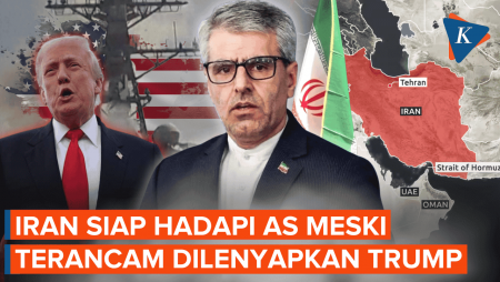Trump Ancam Lenyapkan Teheran, Iran: Kami Siap Hadapi Skenario Apa Pun