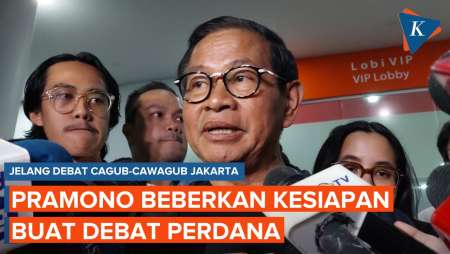 Pramono Ungkap Persiapan Jelang Debat Perdana Cagub Jakarta