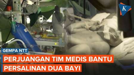 Cerita Dua Bayi Lahir Di Tengah Gempa NTT