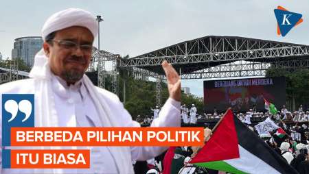 Pesan Rizieq Shihab di Reuni 212: Jangan Terpecah Belah Usai Pilpres dan Pilkada