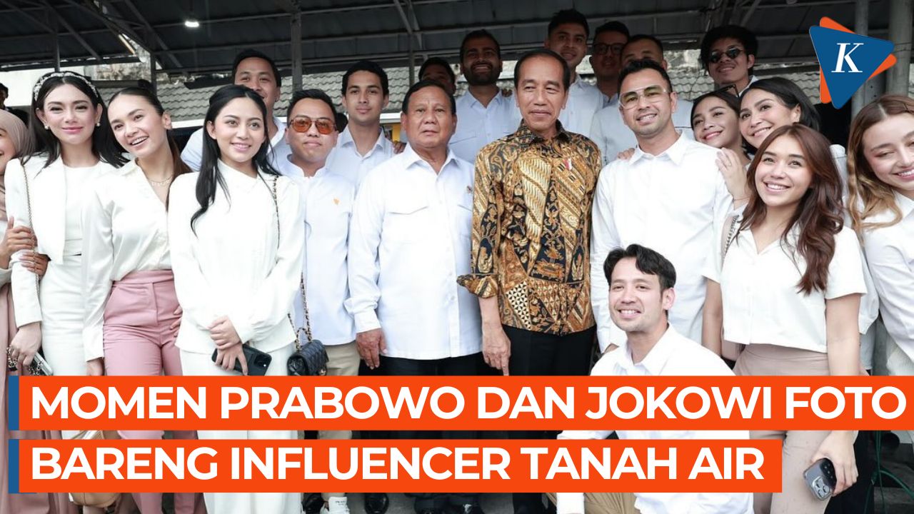 Prabowo Unggah "Kemesraan" dengan Jokowi, Ada Raffi Ahmad dan Influencer Lainnya