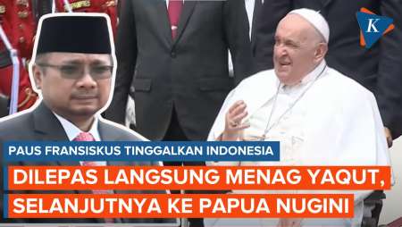 [FULL] Detik-detik Paus Fransiskus Tinggalkan Indonesia