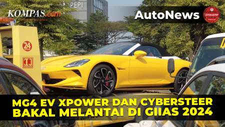 Persiapan GIIAS 2024, Bakal Ada MG4 EV XPower dan Cybersteer