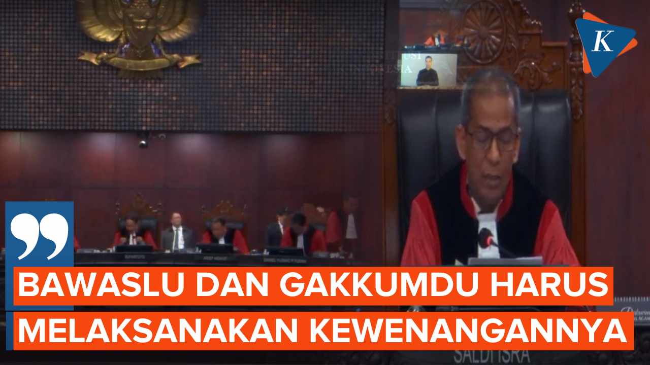 Hakim MK: Mahkamah Jadi "Keranjang Sampah" untuk Selesaikan Masalah Pemilu RI