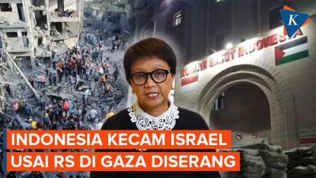 Menlu Retno Kecam Keras Serangan Israel Ke RS Indonesia Di Gaza