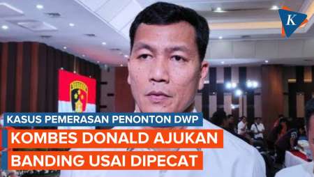 Direktur Narkoba Polda Metro Kombes Donald Banding Usai Dipecat Terkait Kasus DWP