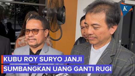 Roy Suryo Bakal Sumbangkan Uang Ganti Rugi Rp 206 Juta Jika Menang
