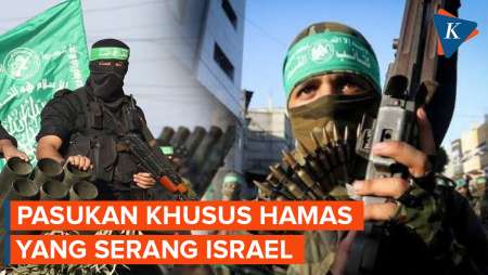 Ini 6 Unit Pasukan Khusus Hamas yang Berhasil Bikin Israel 