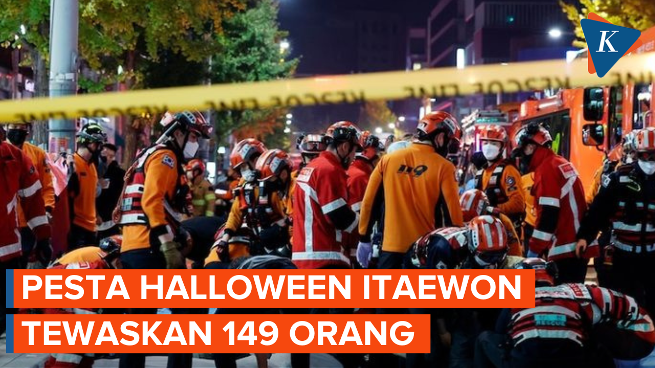 Kronologi Pesta Halloween Itaewon di Korea Selatan Tewaskan 149 Orang