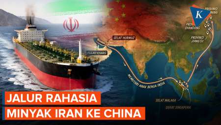 Di Tengah Perang, Minyak Iran Diam-diam Mengalir Ke China