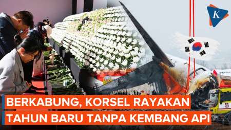 Masa Berkabung Tragedi Jeju Air, Korsel Rayakan Tahun Baru Tanpa Pesta Kembang Api