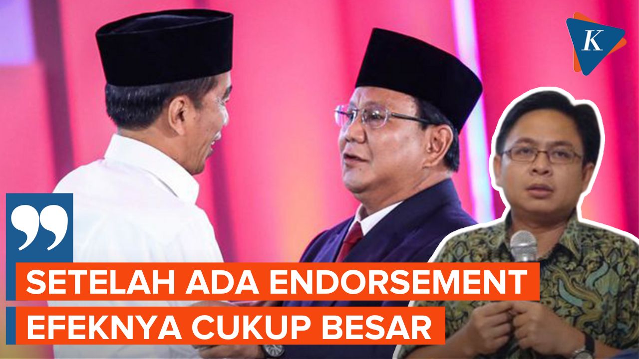 Survei Indikator Politik: Elektabilitas Prabowo Naik 2 Persen Usai Di-”endorse” Jokowi
