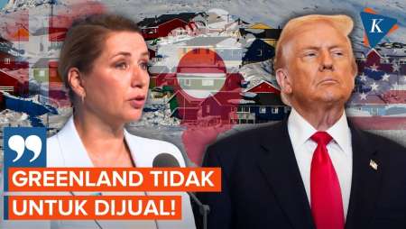 Lawan Lagi Ambisi Trump, PM Denmark: Greenland Tidak Untuk Dijual!