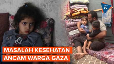 Bukan Cuma Perang, Gempuran Penyakit Mulai Serang Warga Gaza