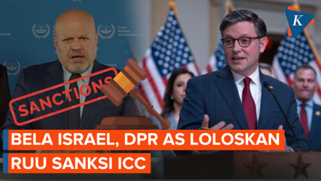 DPR AS Ketok RUU untuk Sanksi ICC, Respons Atas Perintah Penangkapan Pemimpin Israel
