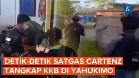 Aksi Kejar-kejaran Diwarnai Tembakan, Satgas Ops Damai Cartenz Bekuk Anggota KKB di Papua