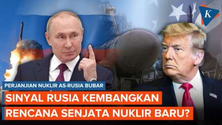 Rusia Isyaratkan Rencana Nuklir Baru Usai Perjanjian Dengan AS Berakhir