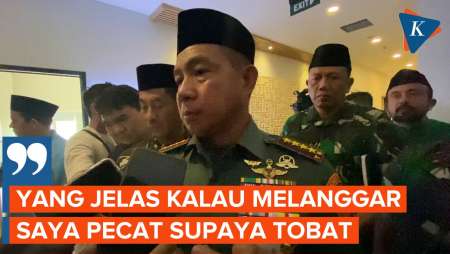 Panglima TNI Bakal Pecat Prajurit yang Main Judi Online